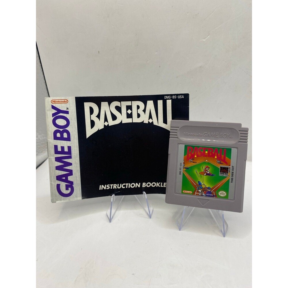 Baseball Nintendo Game Boy with manual authentic